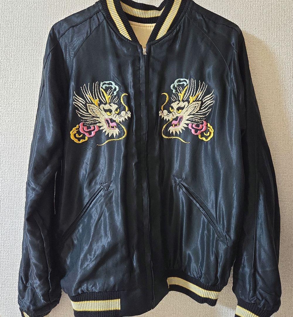 テーラー東洋 スカジャン（レッドタイガー×ゴールドドラゴン）