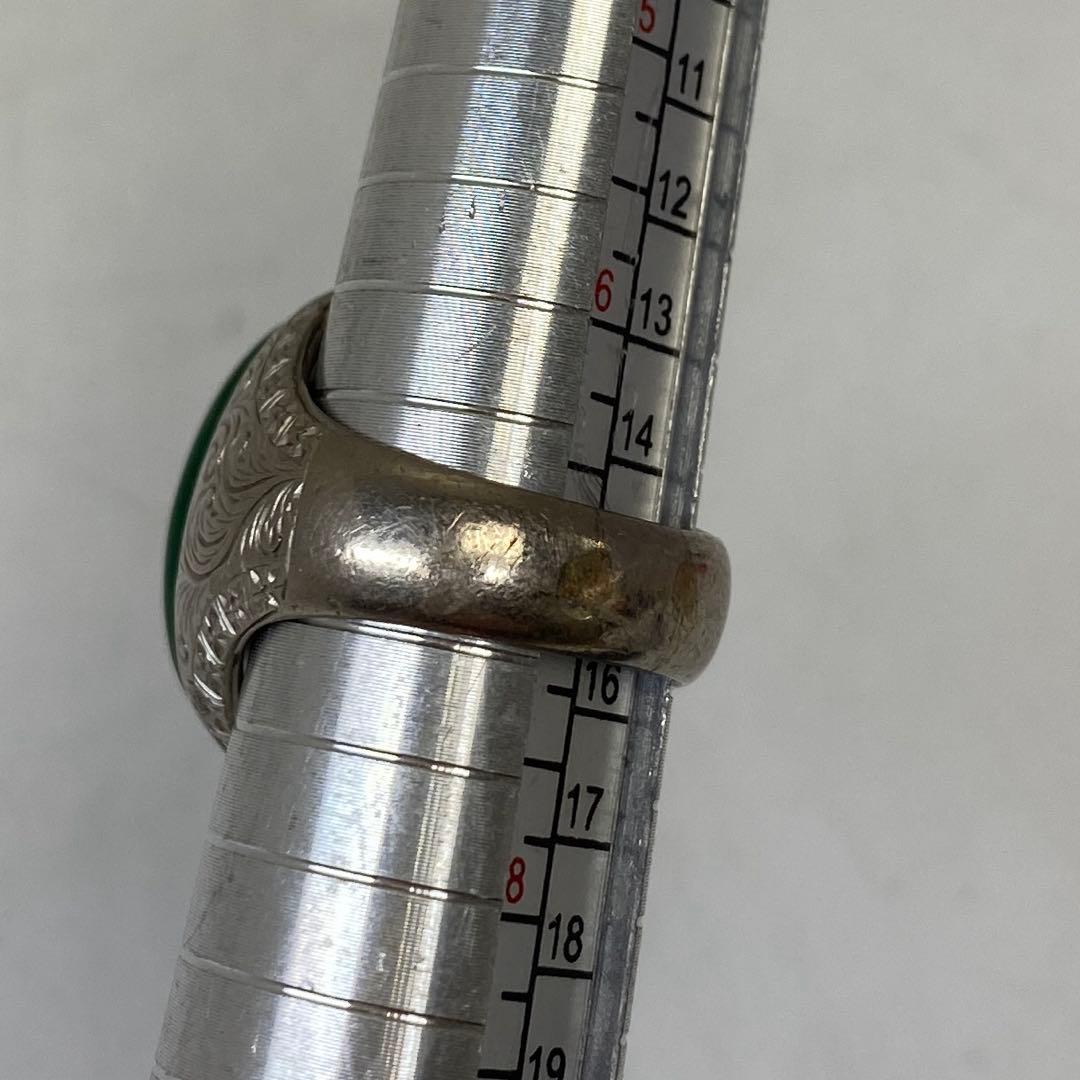 専用sterling 本翡翠 ネックレストップ 指輪玉銀細工かんざし37gタコサ