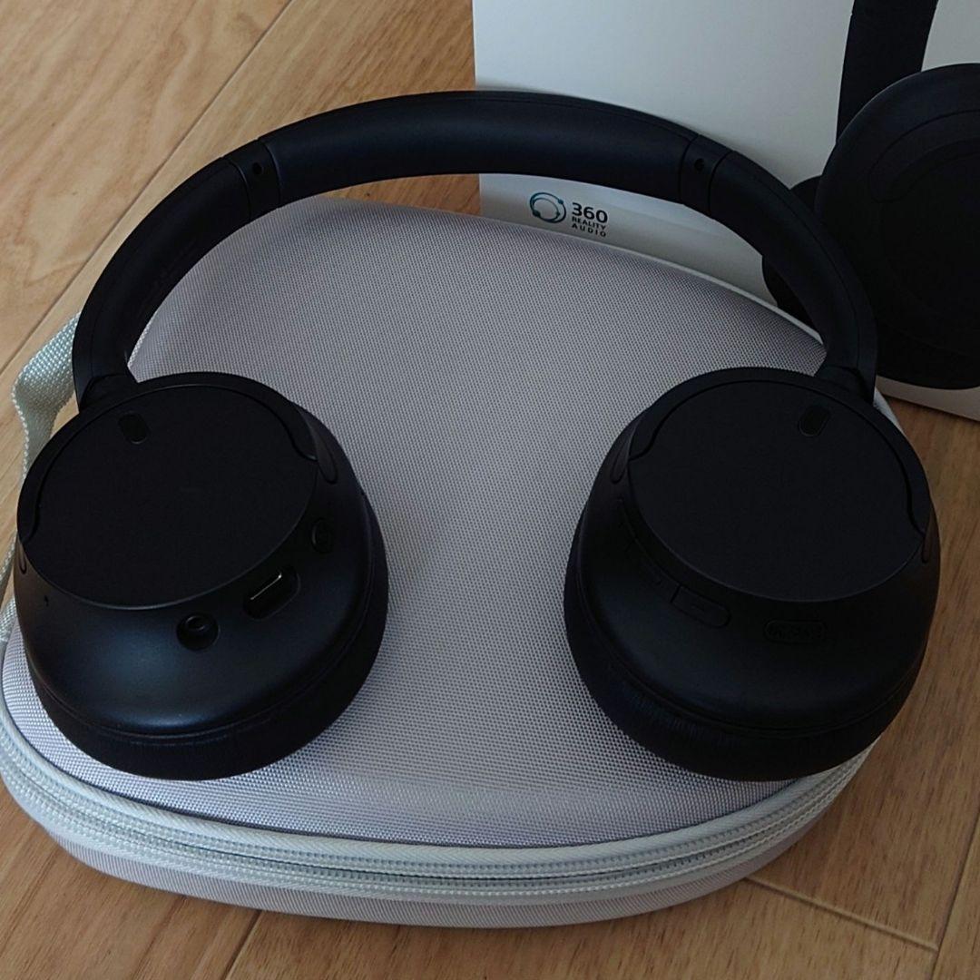 SONY ヘッドホン WH-CH720N B(ケース付)
