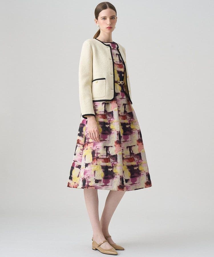 マナちゃん アナイ 24AW カーディガン ジャケット 金ボタン