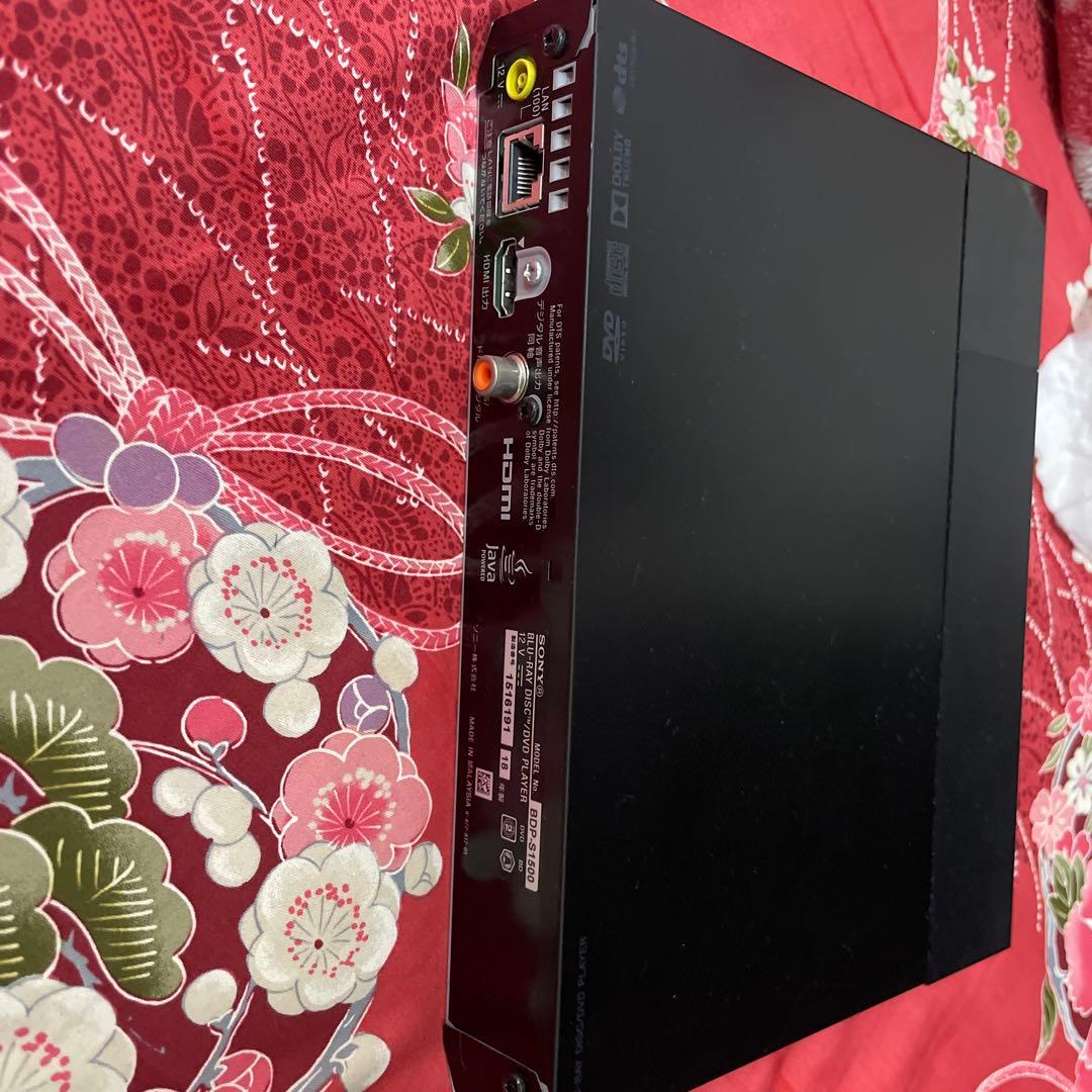 【動作確認済】SONY ブルーレイプレーヤー BDP-S1500