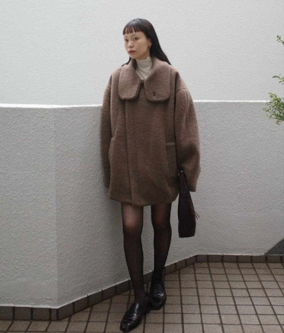 TODAYFUL スタンドカラーブークレジャケット　38