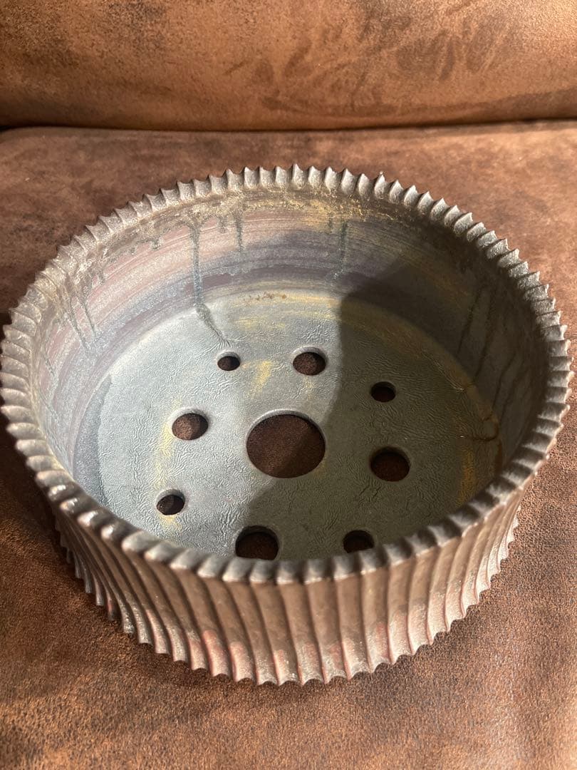 磯部祐介　植木鉢　作家鉢　20cm大鉢