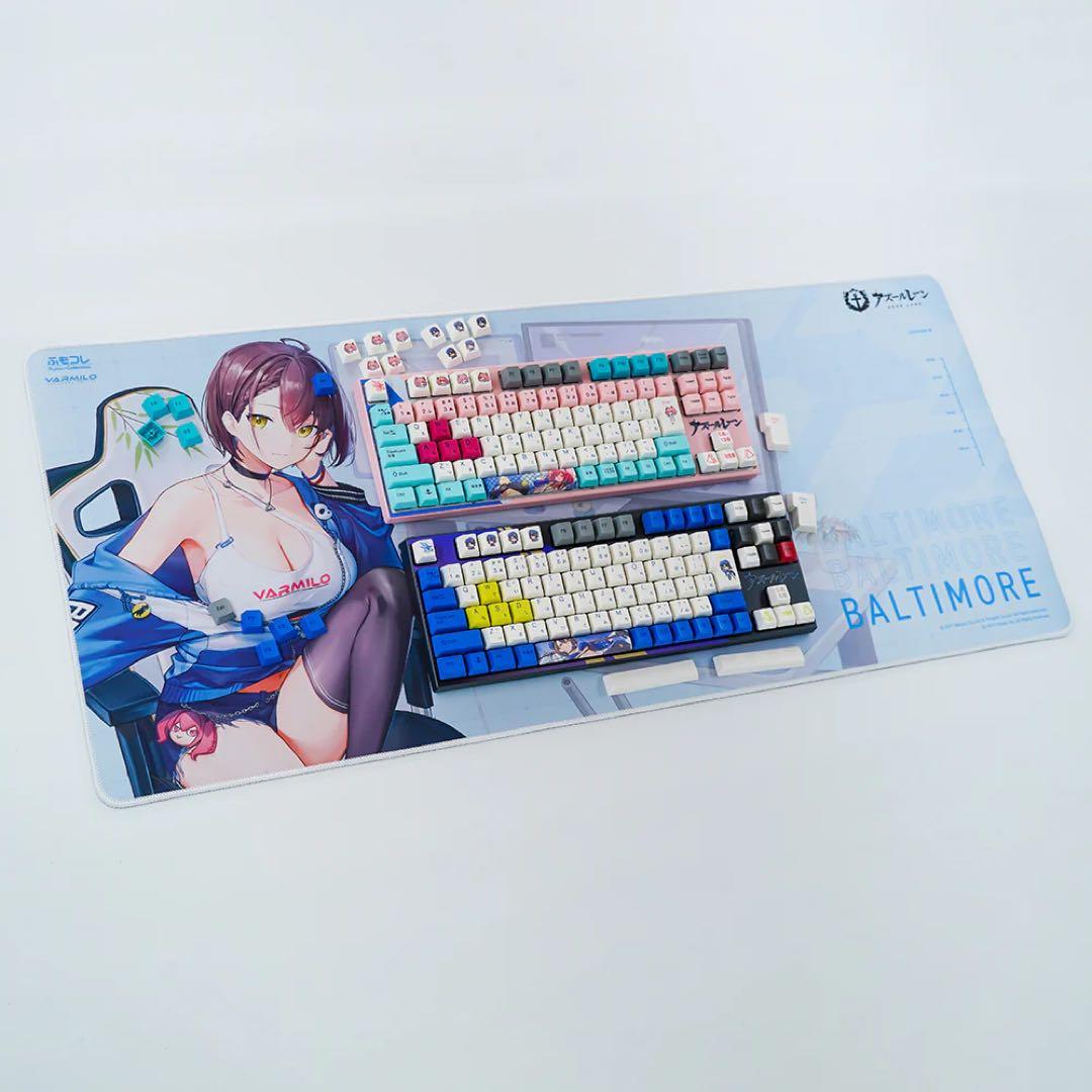 ふもコレ×アズールレーン マウスパッド ボルチモアモデル アズレン 新品未使用