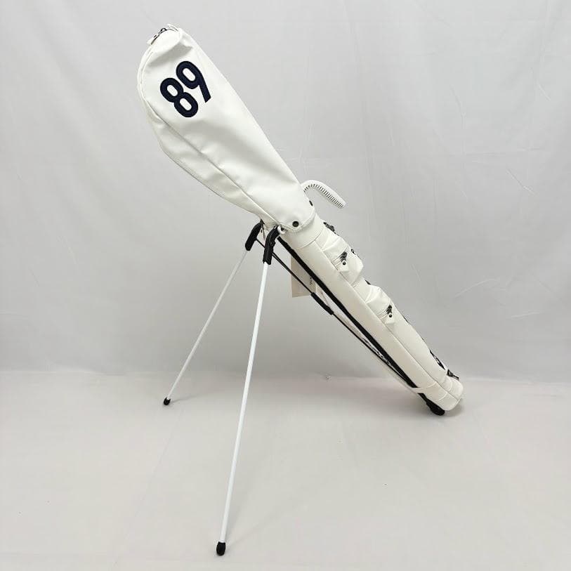 ゆりのはな　PEARLY GATES　セルフスタンドバッグ　白　H901