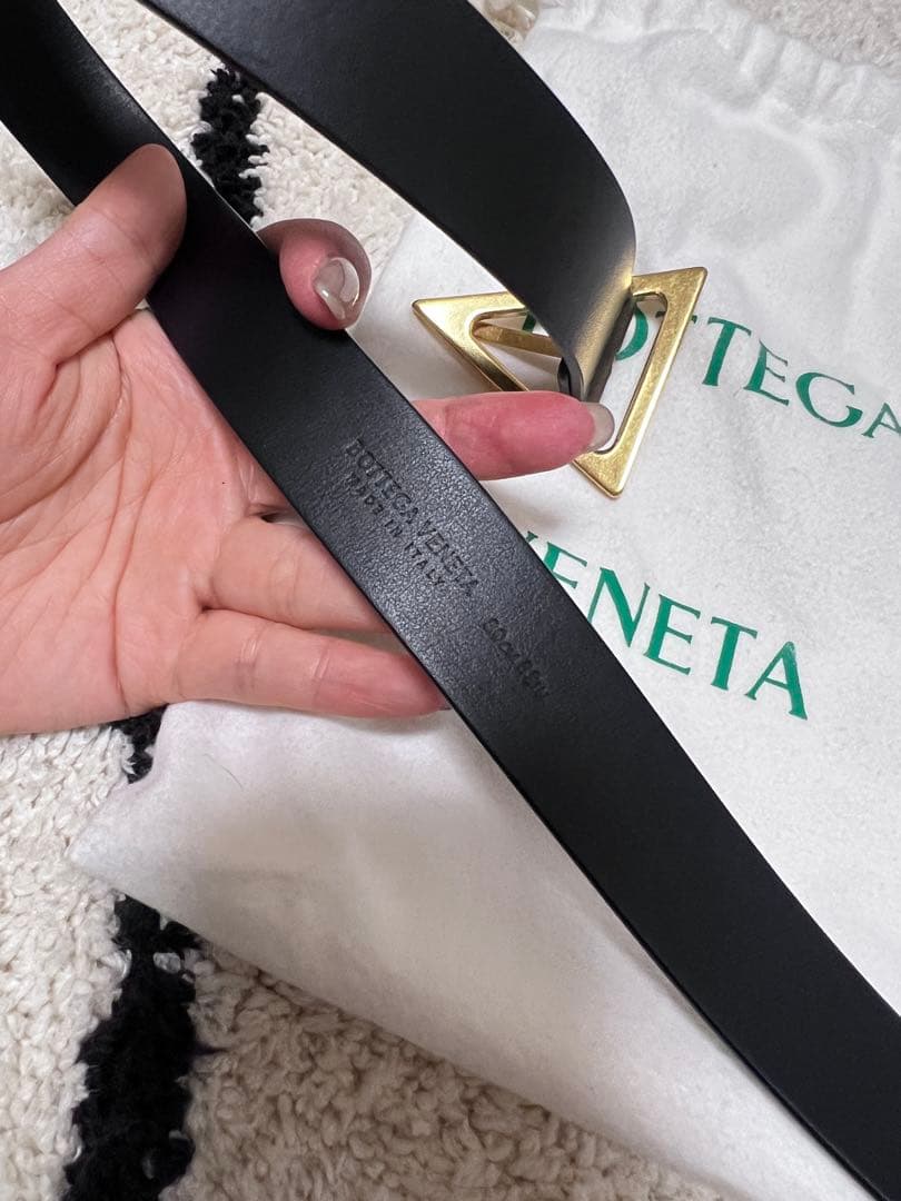 BOTTEGA VENETA ブラックベルト