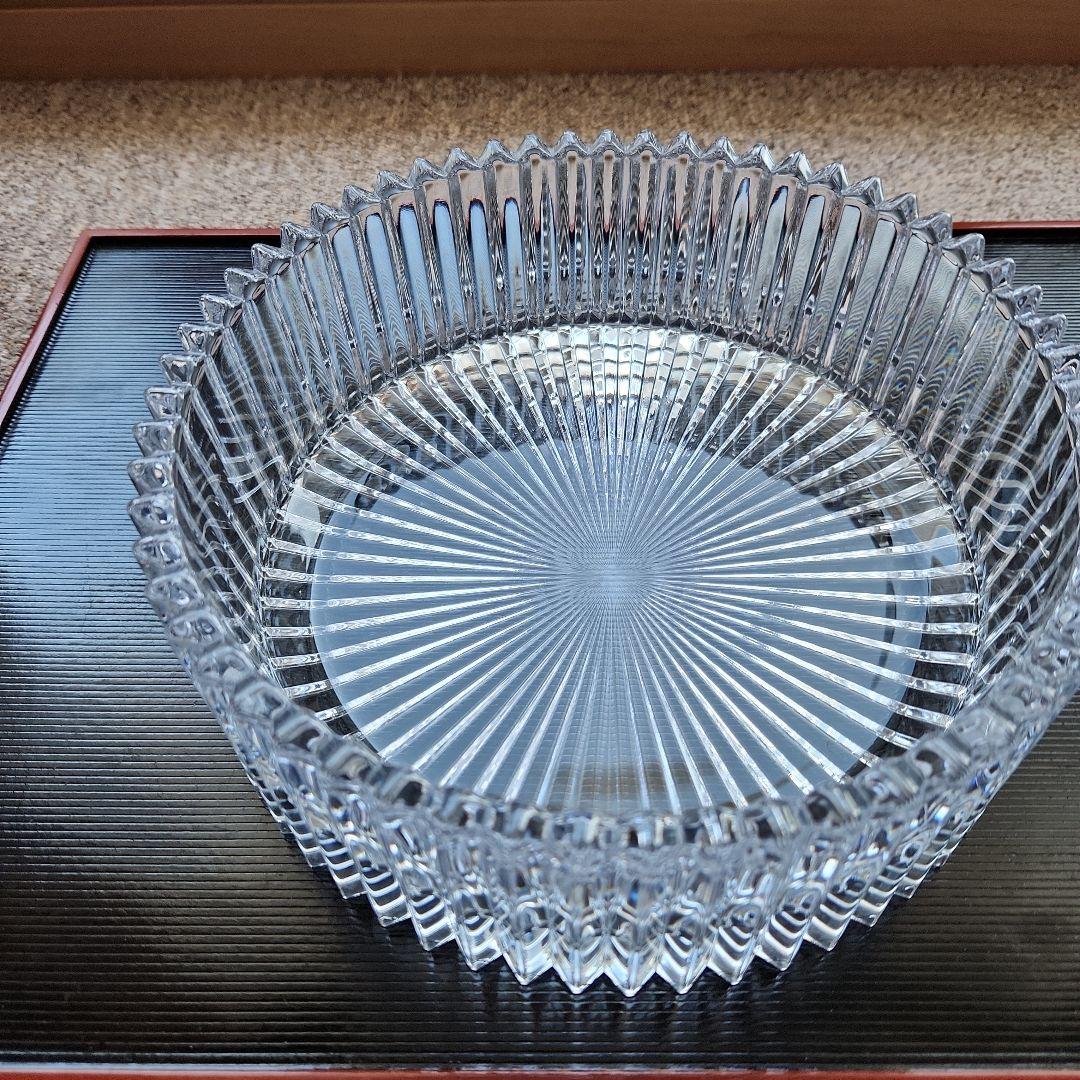 ギャマンクリスタルガラスのサラダボウル