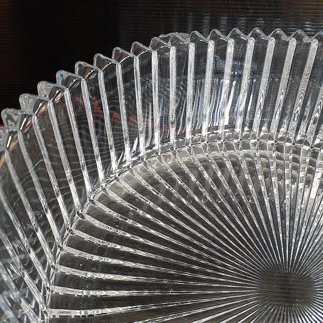 ギャマンクリスタルガラスのサラダボウル