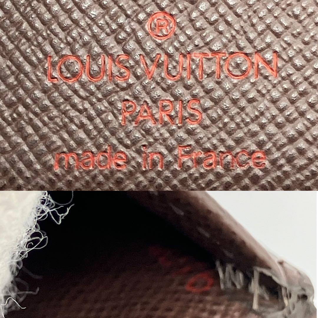 人気✨美品✨ルイ ヴィトン ダミエ オーガナイザー ドゥポッシュ 名刺入れ 茶色