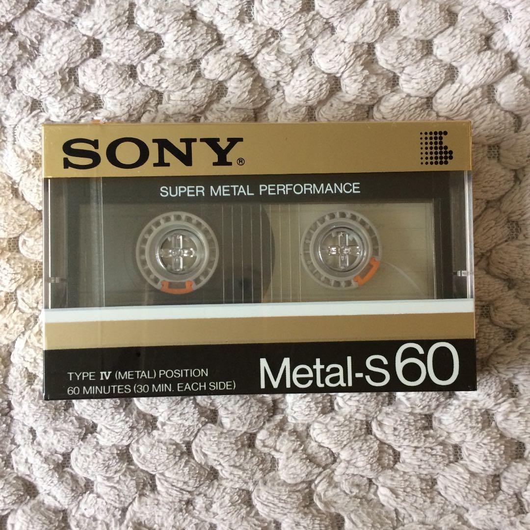 【日本製メタル】SONY 初代 l-S60 カセットテープ【未開封】