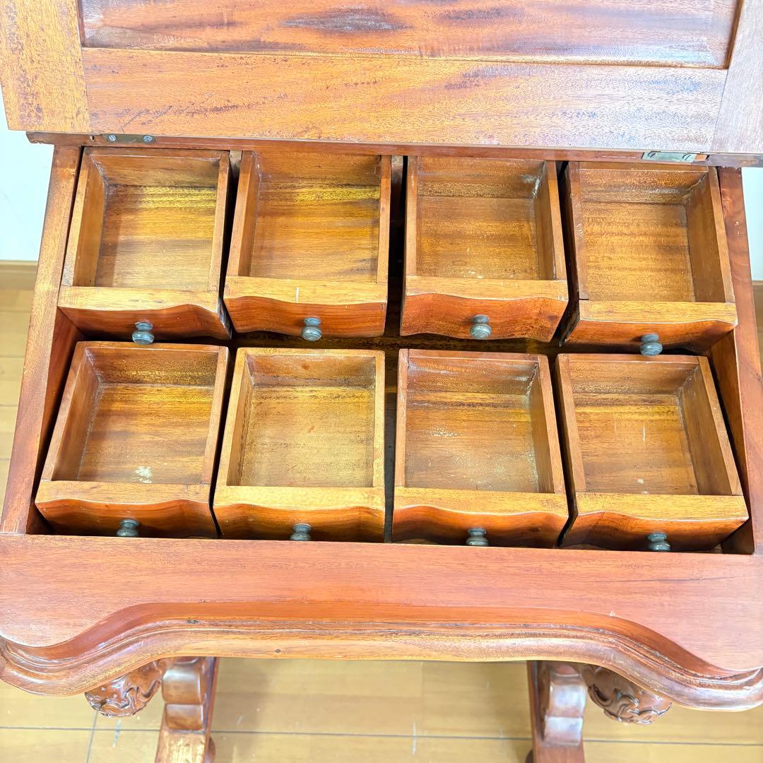 【希少・レトロ】英国アンティーク ダベンポートデスク ライティングデスク