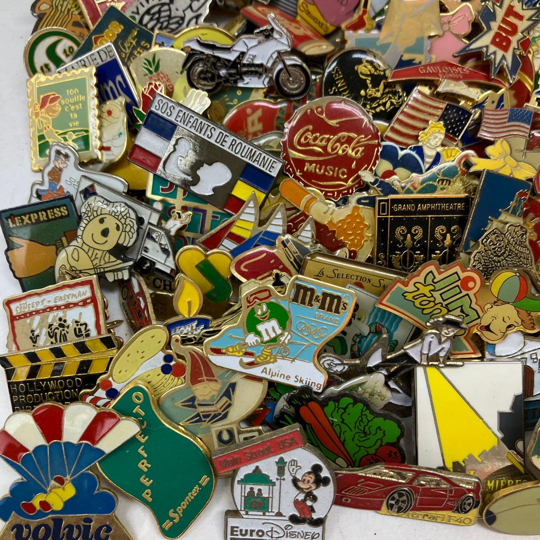 フランス雑貨★ピンバッジ大量250個セット★WJC01