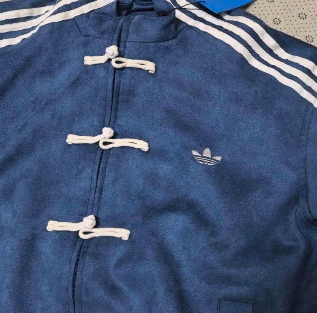 adidasアディダス 中国限定 蛇年トラックジャケット ネイビー XXLサイズ