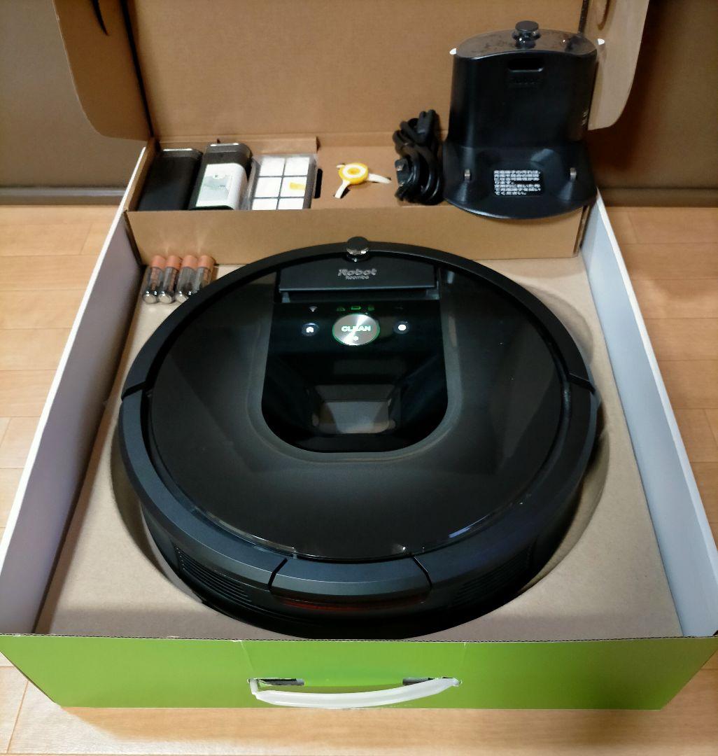ルンバiRobotルンバ980(21年製)使用時間25時間未満極美品