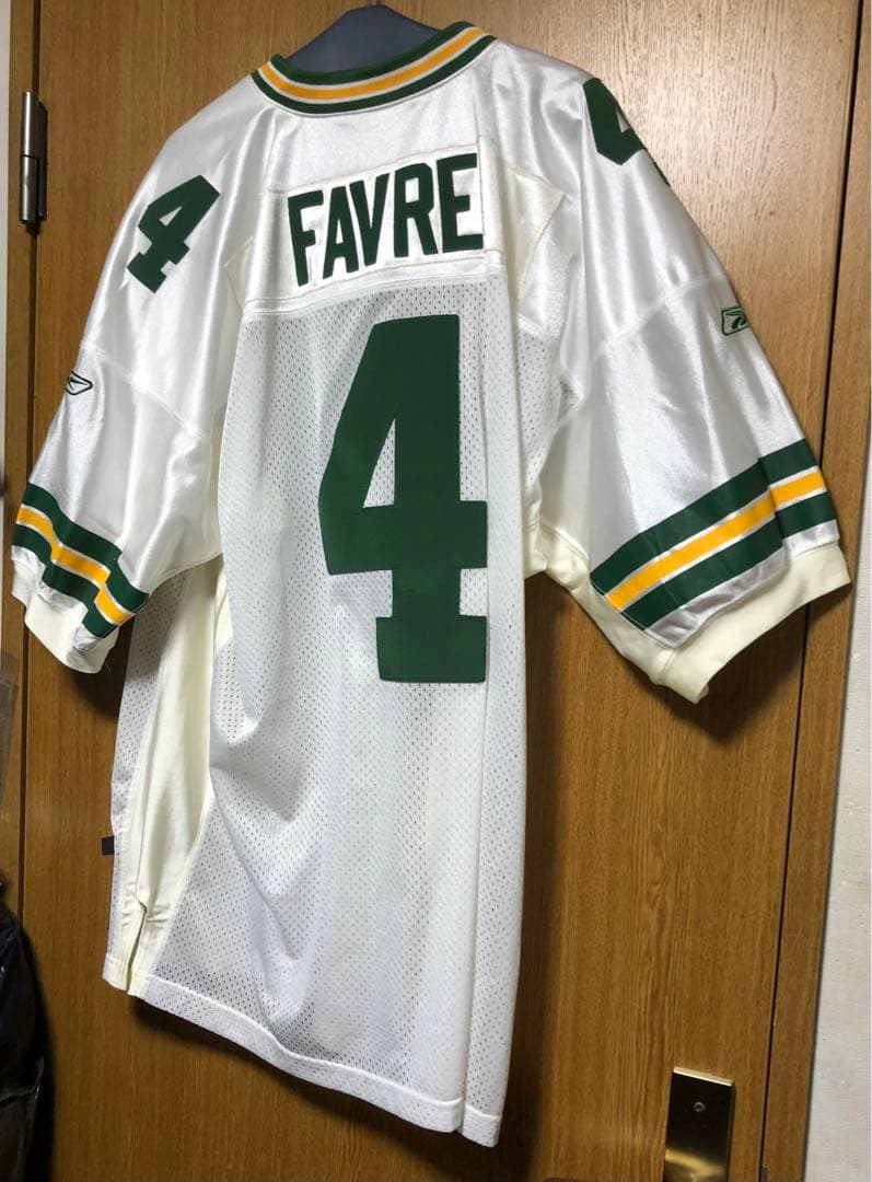 リーボック グリーンベイ・パッカーズ ブレット・ファーブ #4 ユニフォーム