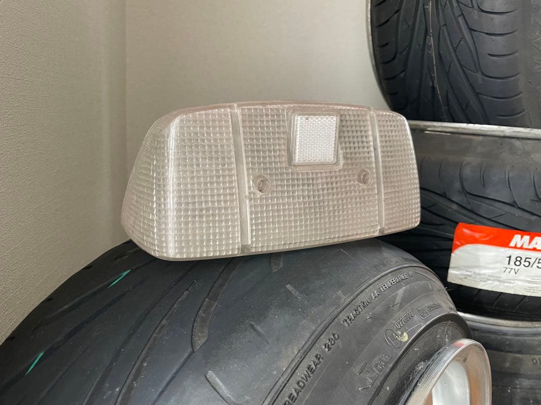 完全　当時物　cbx400f クリアテール　cbx550f クリヤテール