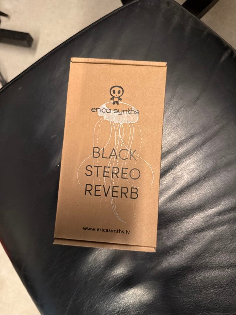 鍵盤楽器 erica synths BLACK STEREO REVERB