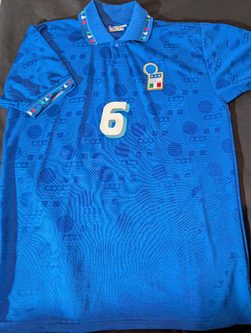 【当時のオリジナル！】イタリア代表 /バレージ/H/94年Wモデル