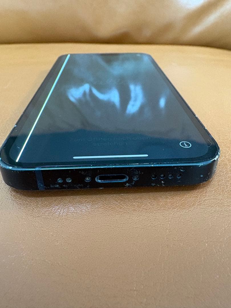 iPhone13mini 128G ミッドナイト ジャンク品 画面に傷あり