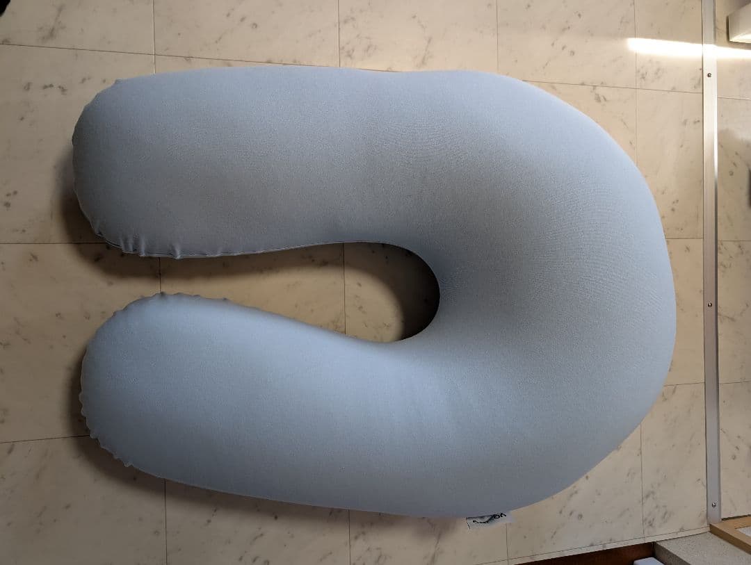 Yogibo Supportペールブルー ＆新品カバー付き