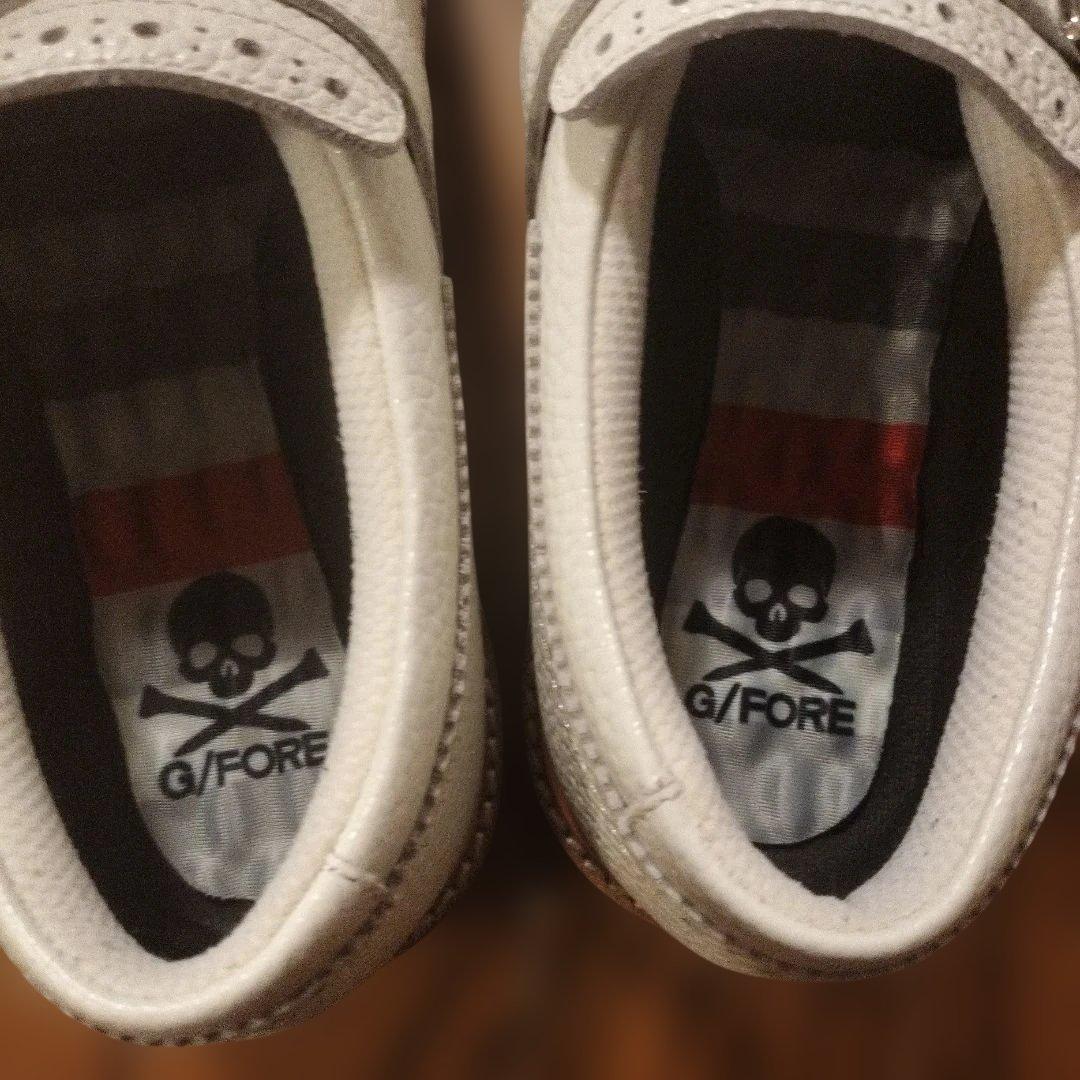 G/FORE ホワイト ゴルフシューズ サイズ8.5