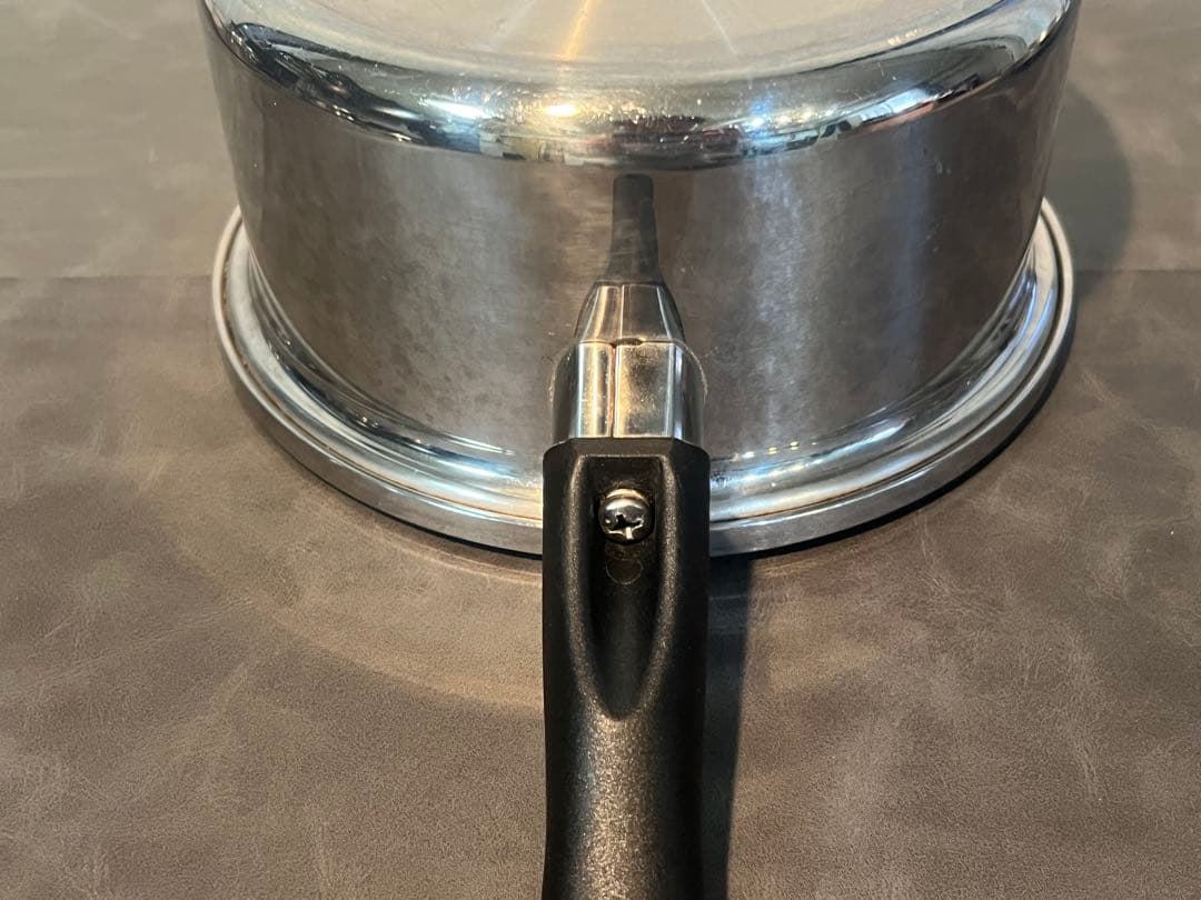 【動作良品】アムウェイ クィーン 豪華4点セット（ソースパン3点＋レンジ）旧型