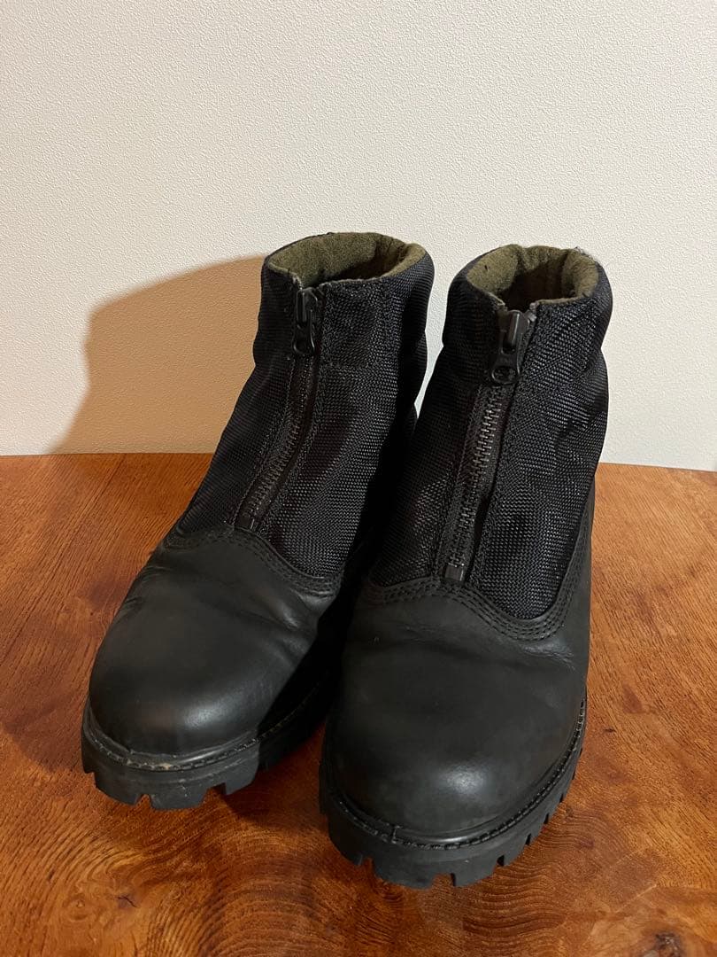 Timberland × WOOLRICHジッパーブーツ　26cm ブラック