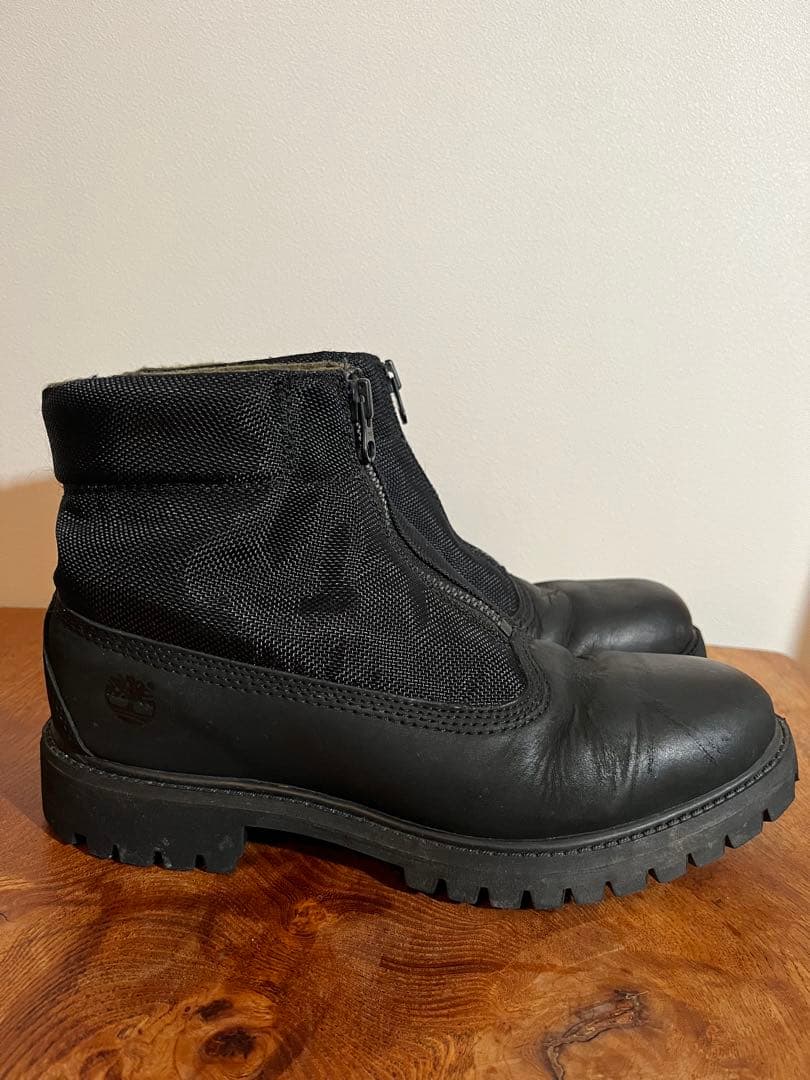 Timberland × WOOLRICHジッパーブーツ　26cm ブラック