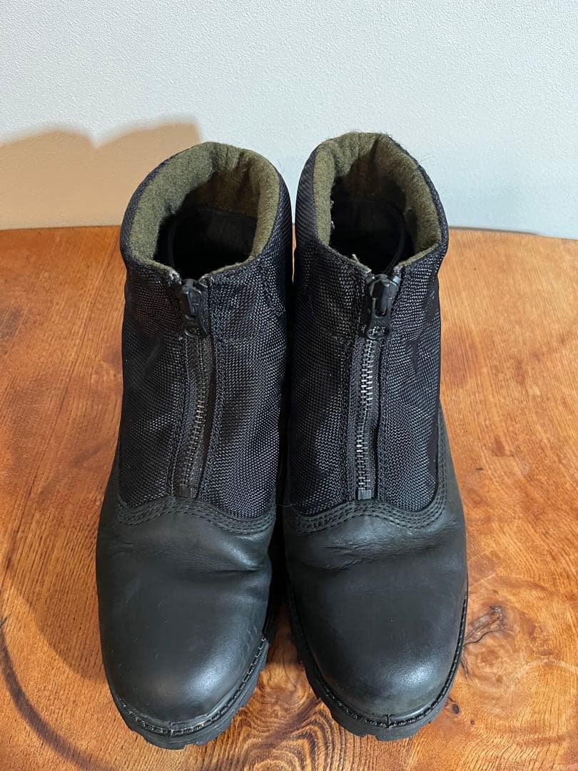 Timberland × WOOLRICHジッパーブーツ　26cm ブラック