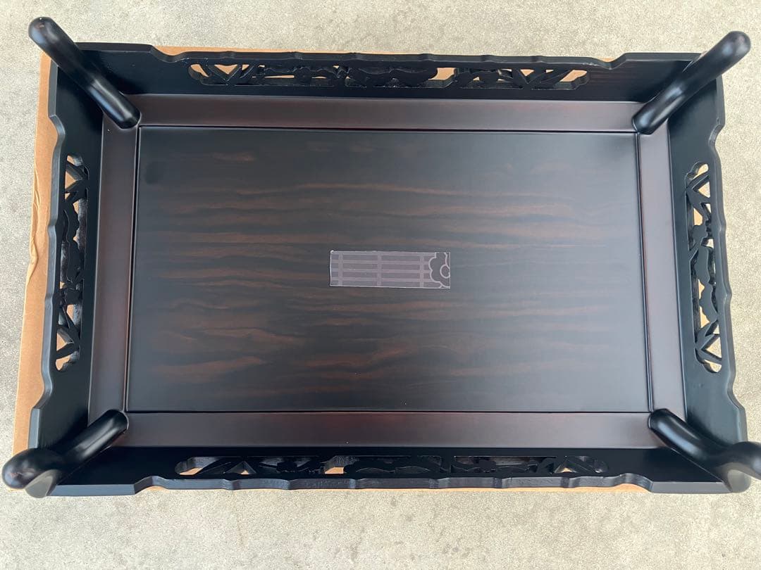 唐木　盆栽台　飾り台　花台