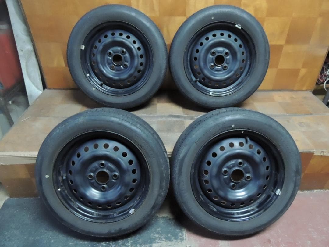 A41　155/65R14　ブリヂストン　4本　ステラに　トレッド面に傷有り