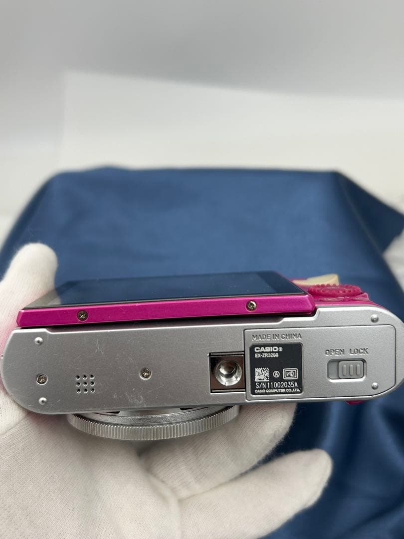 CASIO デジタルカメラ EXILIM EX-ZR3200VP ピンク　美品