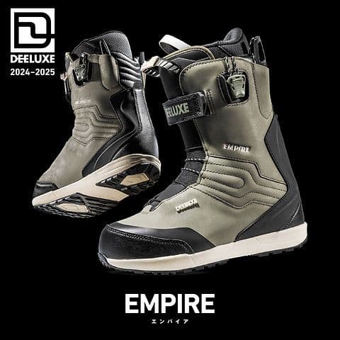 スノーボード DEELUXE EMPIRE CTF 26.5 DARK OLIVE
