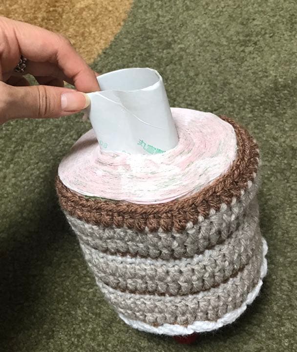 トイレットペーパー　カバー　ティッシュカバー　パンケーキ