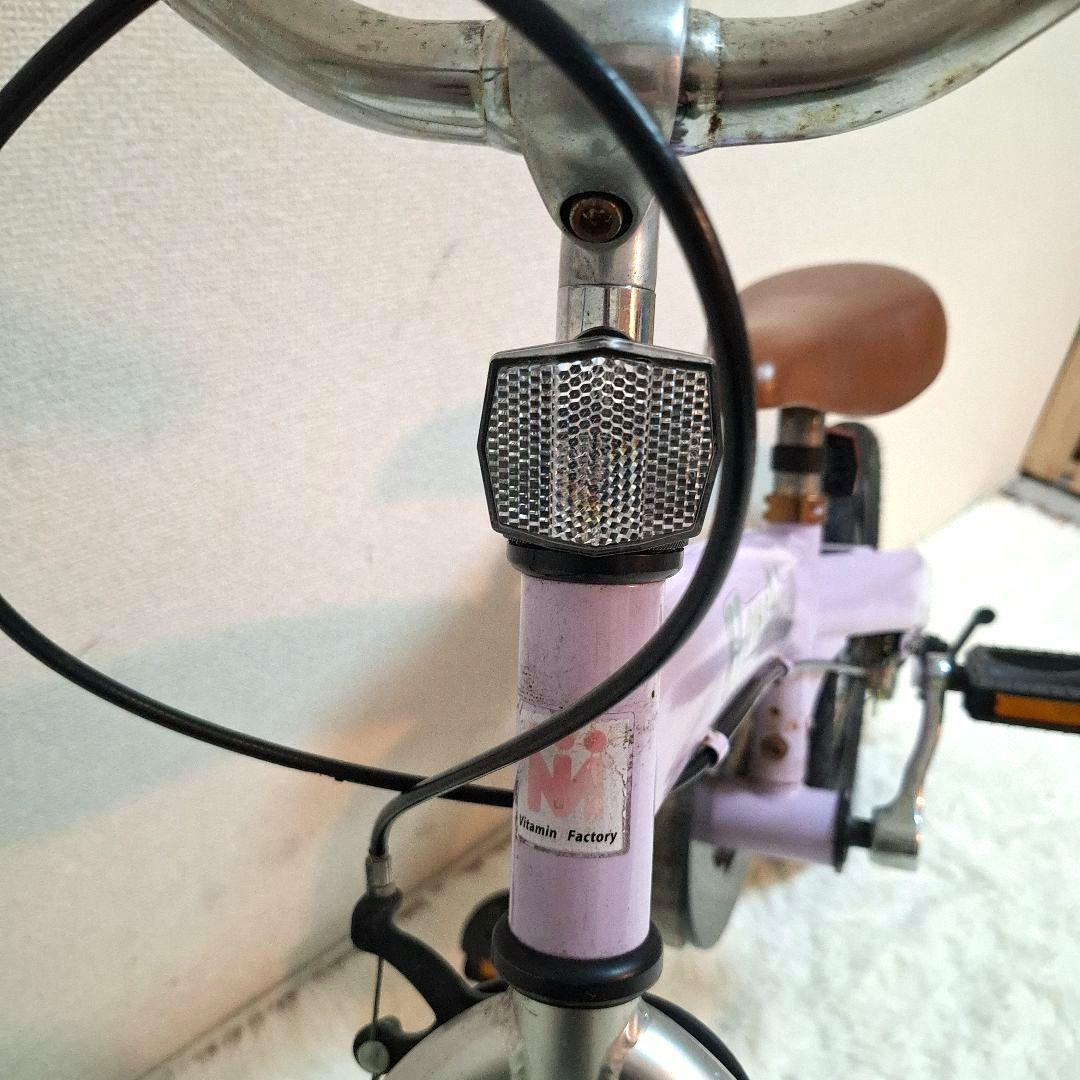 【限定カラー】HENSHIN BIKE へんしんバイク パープル 14インチ