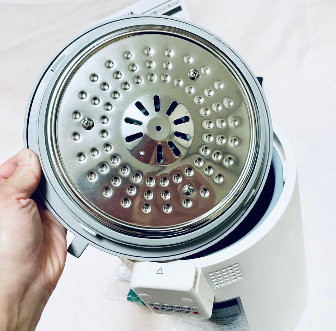 ドウシシャ ミストワン600ml/hスチーム式加湿器 タイマー式