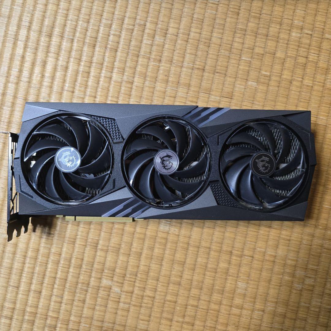 グラフィックボード・グラボ・ビデオカード MSI GeForce RTX 4070 Ti Gaming X TRIO