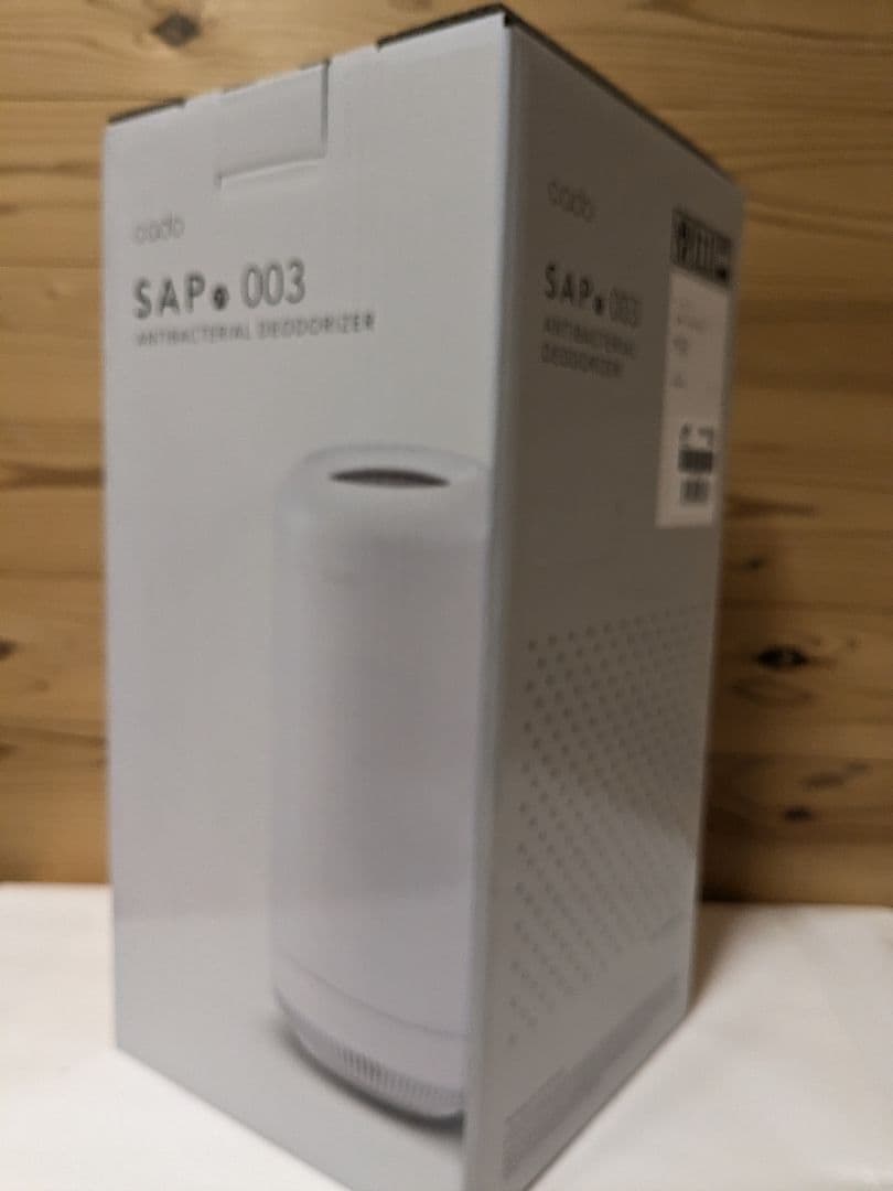 【未使用】cado カドー 除菌脱臭機 「SAP003」 SAP-003-WH