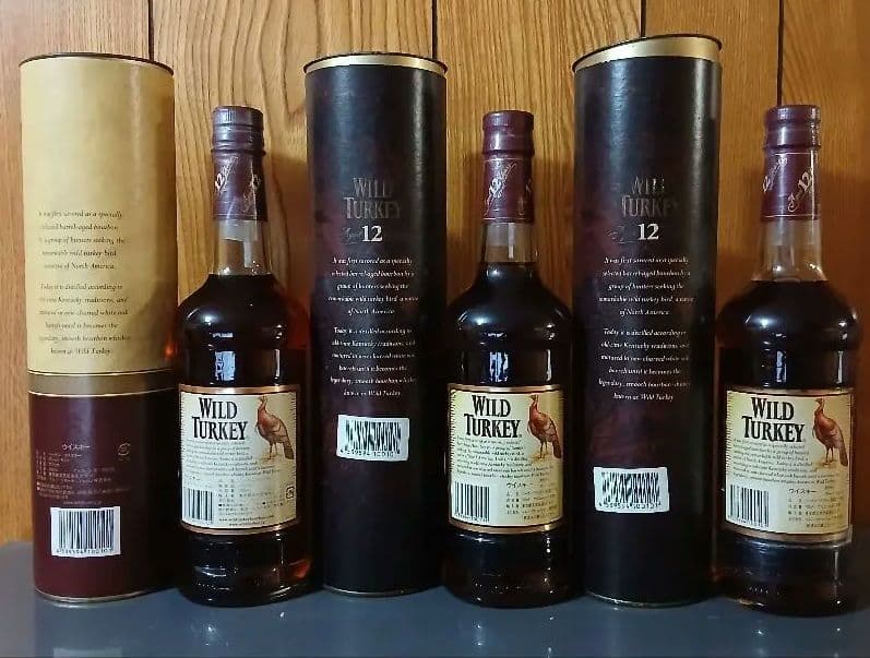ワイルドターキー　12年　WILD TURKEY 3本セット