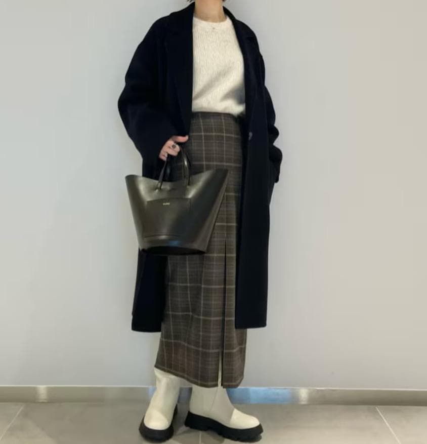 22aw Beauty & Youth テーラード ウール リバー コート M