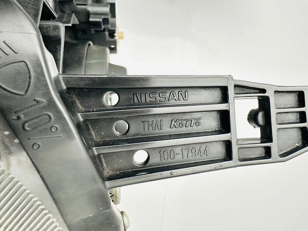 マーチ ハロゲン ヘッドライト ヘッドランプ100-17944 インナーブラック