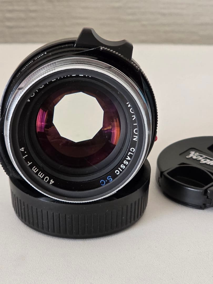 美品 NOKTON Classic 40mm F1.4 レンズ フィルター付