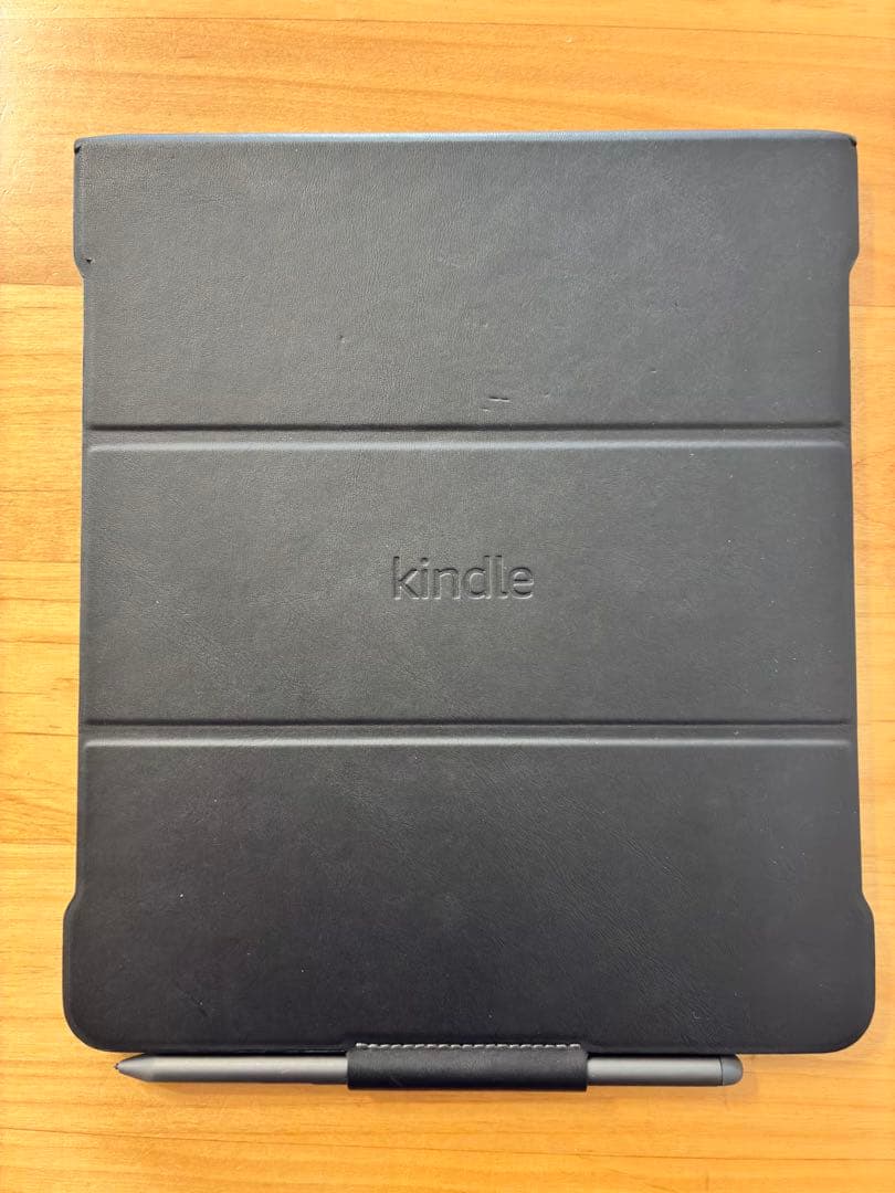 o*p様 美品Kindle Scribe 2024 プレミアムペン/純正レザーカ