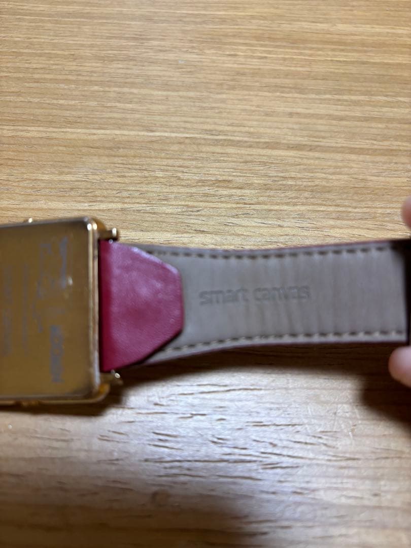 【廃盤スマートキャンバス】ムーミン 赤い時計 貴重