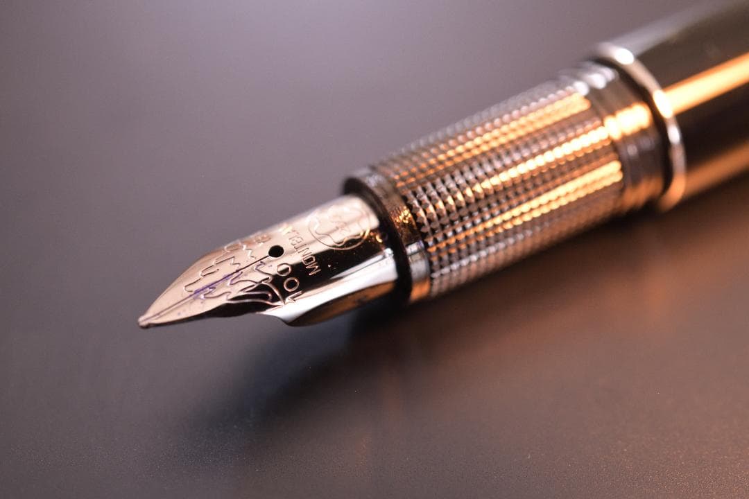 値下げ　モンブラン 100周年記念モデルスターウォーカー　ダイヤモンド万年筆 F