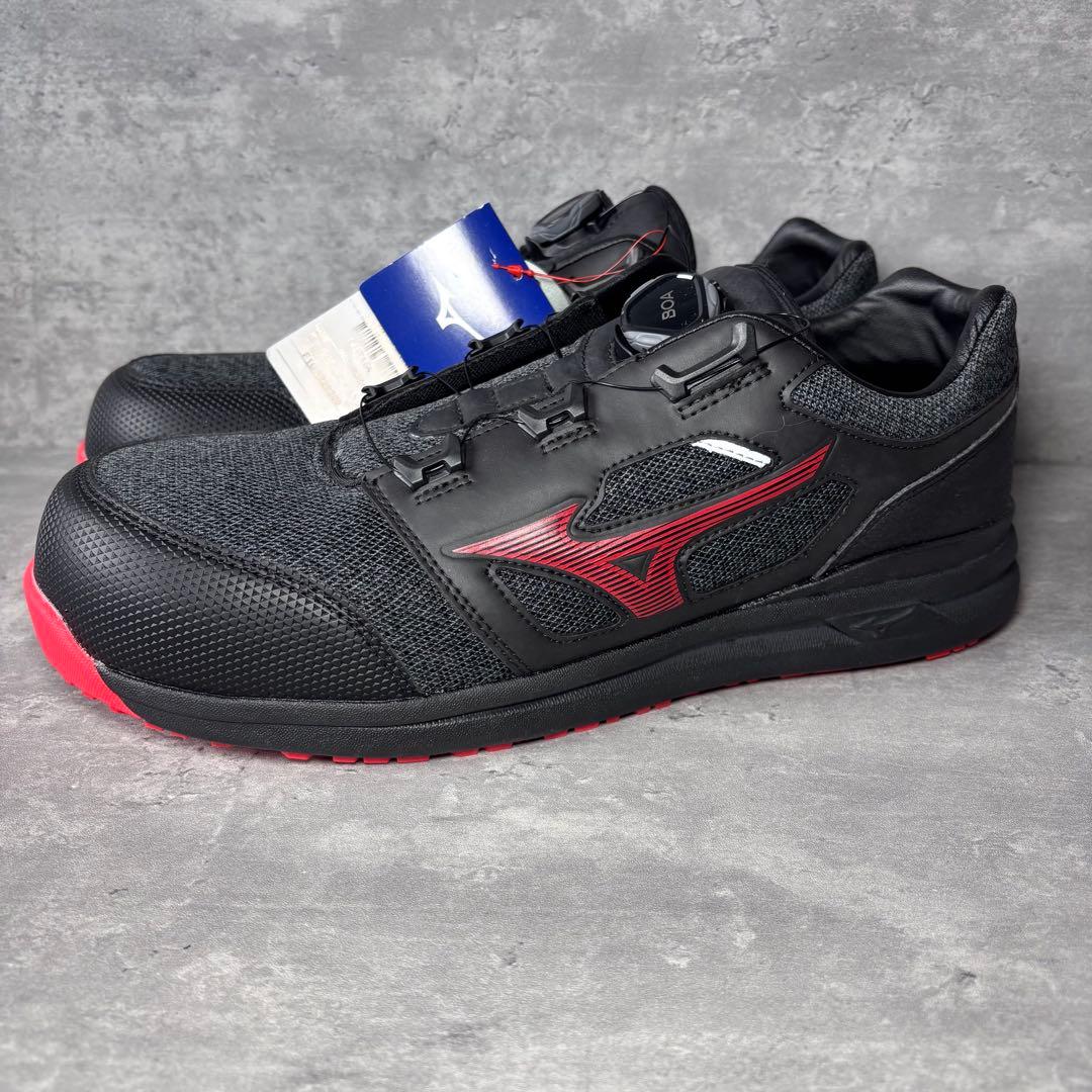 【新品タグ付き】ミズノ オールマイティ LS II 52L BOA 安全靴