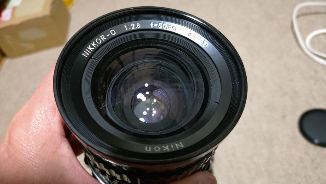 ゼンザブロニカ ジャンク品として 75ミリ 50ミリ レンズ付属