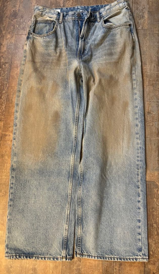 【最終値下げ】ZARA デニムバギー BAGGY FIT 42