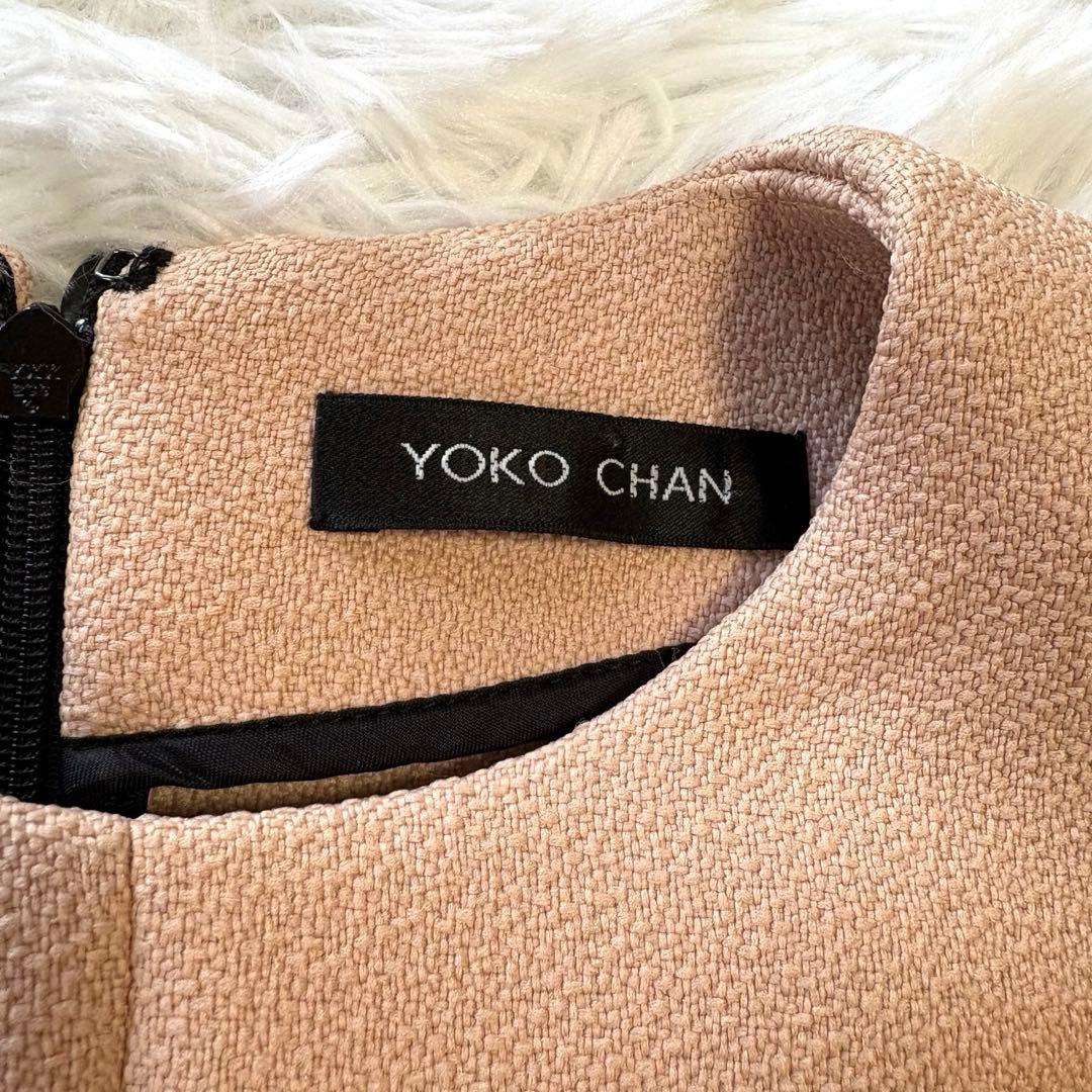 LilyM✨ヨーコチャン フレンチスリーブ 膝丈ワンピース ドレス