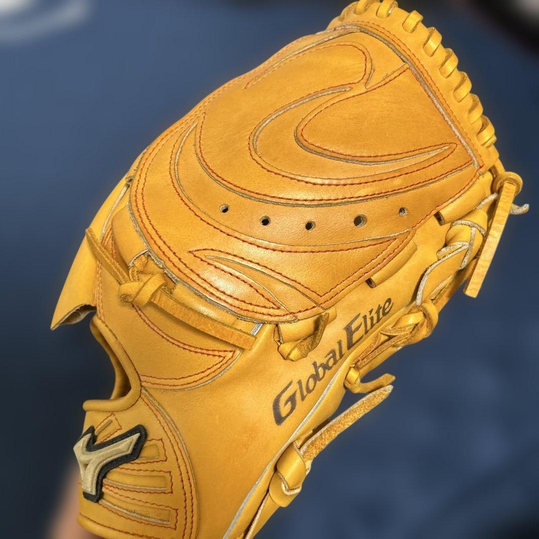 ミズノ　ピッチャー用硬式グローブ、急ぎ